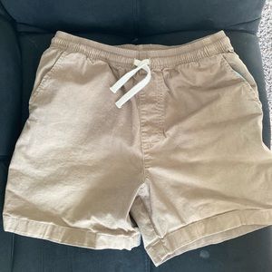 Chubbies Dark Khaki Stretch Shorts Small